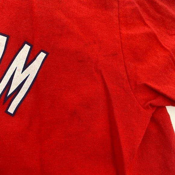 Washington Nationals Red Crew Neck Willingham T-Shirt Size M - Picture 6 of 8